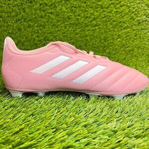 Adidas Goletto VIII FG Mens Size 7.5 Pink White Running Leather Soccer Cleats